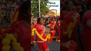 Colors of tradition a flower seller adding charm to the Goa Carnival vibes! #marigold #goacarnival