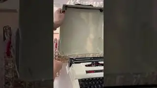#unboxing Brother Portable Typewriter 😍 #asmr #asmrsounds follow my instagram @yessieltrivena