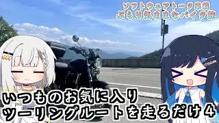 いつものお気に入りツーリングルートを走るだけ４