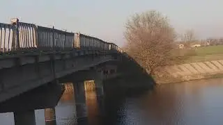 Аварийный мост села Цукуры