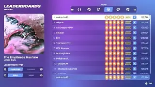 [Fortnite Festival S7] The Emptiness Machine Expert Drums 100% FC 1st Place All Perfects