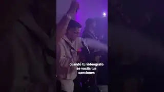 el videografo vacilando mientras hace nuestro proximo vlog🤣 #music #musica #reggaeton #losmenor3s