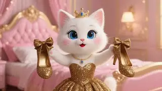 Cute Kitten Doing Makeup for the First Time | Meow Fashion Show 🐱💄| AI Cat Story