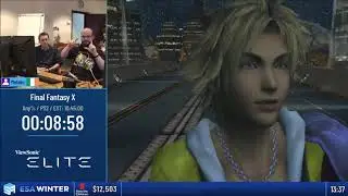 Final Fantasy X - Any% Speedrun at ESA Winter 19 - Part 1