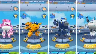 Super wings jett run - Dizzy, Donnie paul , Astra delivery Gameplay walk-through #superwings 