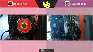 AMD Wraith Prism VS ID-Cooling SE-902-SD CPU Cooler