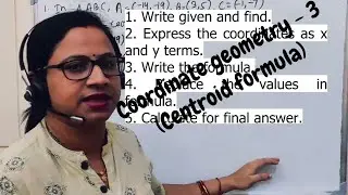 Centroid Formula: An Easy Way To Calculate The Coordinates Of Centroid I Grade 10 I Nextgen math