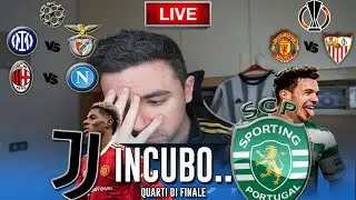 &Egrave; TUTTO UN INCUBO... SORTEGGIO QUARTI CHAMPIONS-EUROPA LEAGUE
