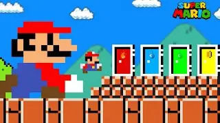 Spooky: Mario and Tiny Mario Enter the Forbidden Door