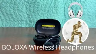 BOLOXA headphones are excellent wireless earbuds especially for sports/running *FULL REVIEW*