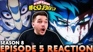 DEKU vs SHIGARAKI 😱 My Hero Academia S8 Episode 5 REACTION
