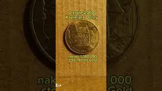 2 złote 2008 Kazimierz Dolny #numizmatyka #moneta #kolekcja #shorts #monety #dc #polska #collection