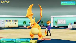Pok&eacute;mon let's Go | Silph Co. Building, Face off Trainer Blue! - Two Player