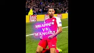 mbappe goal vs man city #shorts #football #neymar #mbappe