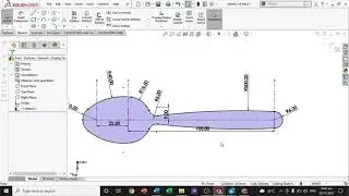 3D Spoon (Solidworks Tutorial)