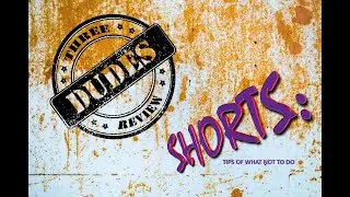 3 Dude Shorts: Beer Review Lesson 2
