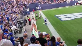 Winnipeg Blue Bombers vs Edmonton Eskimos Rory Kohlert TD Jul 14 2016