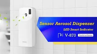 Office Bathroom Toilet Automatic Spraying Perfume Dispenser air Freshener Aerosol Dispenser V-870