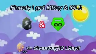 Free player finally get MRay & IGL || Growtopia || #creativeps