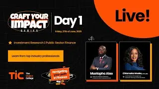 Day 1 Craft Your Impact Series 2.0