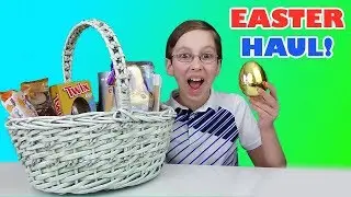 EASTER BASKET HAUL 2018 SURPRISE MYSTERY GOLDEN EASTER EGG!! | COLLINTV