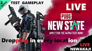 PUBG: NEW STATE (ALPHA TEST)  stream | Playing Solo | Live Gameplay