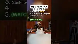 Top 5 Young Thug moments! #trending #funny #youngthug