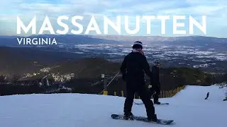 Snowboarding at Massanutten Resort in Virginia / GoPro