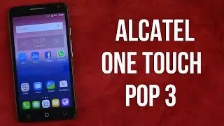 Распаковка Alcatel One Touch Pop 3 5025D