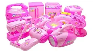 Miniature Kitchen Playset & Home Appliance Toys for Kids