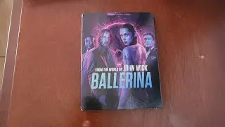 From The World Of John Wick Ballerina 4k Blu-ray Unboxing 