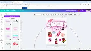 Using Canva To Make Trust Sweet Jesus Stickers For Bible Journaling Page