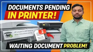 Printer Me Documents Pending Problem Fix | Waiting Document Error Solve | Hindi 2026