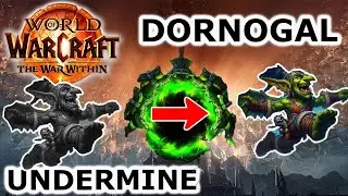 Undermine to Dornogal poral WoW how to get guide
