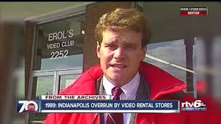 1989: Indianapolis overrun by video rental stores