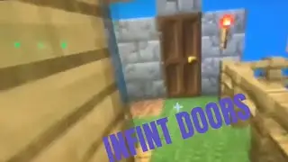 Minecraft with friends PT 9 ￼ infinite doors➕theme park 2.0. Christmas update ￼