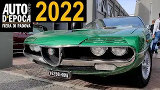 Auto Moto d'epoca Padova 2022 ! Modern Classics, Youngtimers, Oldtimers, Rally legends ! Fiera
