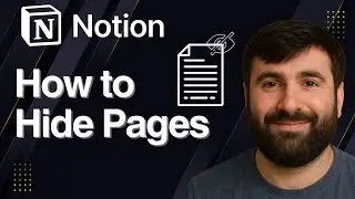 Как скрыть страницы в Notion | Краткое руководство 2025