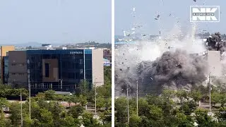 N. Korea blows up joint liaison office