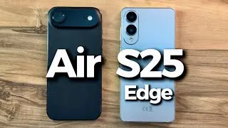 iPhone Air vs Galaxy S25 Edge