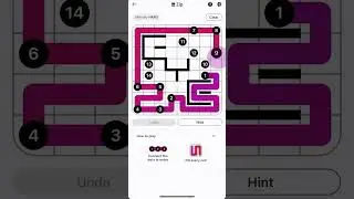 LinkedIn Zip Game #139 Answer #connectthedots #games #puzzle #linkedin #gaming #zipgame