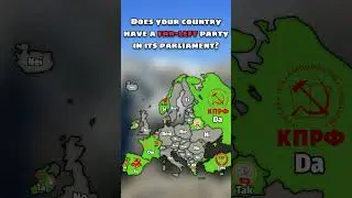 Far-Left in Europe. #shorts #europe #history #countries #mapping #map