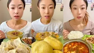 Chinese Home-Cooked Food Mukbang | Realistic Eating Sounds No Talking #343