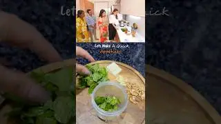 Tried Hansika Motwani&rsquo;s Pesto Appetizer ✨ Quick & Easy 😍#ytshorts #farahkhan #hansikamotwani