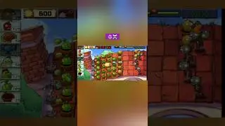 Plants vs Zombies | level 8 Roof | Plants vs Zombies gaming video | Pvz | level up | Giant Zombie😈☠️