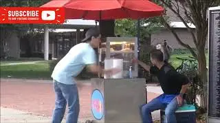 Throwing Water on Peoples Face Prank