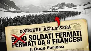 9 Français Ont Bloqué 5 000 Italiens Pendant 10 Jours — Mussolini Était Humilié