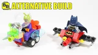 LEGO MIGHTY MICROS 76069 ALTERNATIVE BUILD BATJET BATTLE