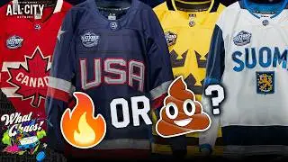Ranking the 4 Nations Face-Off jerseys