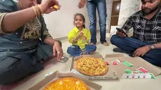 Dhanvi A Patang Chagavyo 🪁 Uttarayan Ma Pizza 🍕 Party. Dhanvi A Mummy Ne Ghare Java Ni Na Padi 🤣 